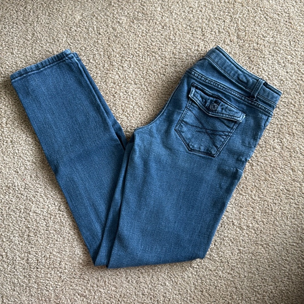 Aeropostale Blue Straight Leg Jeans